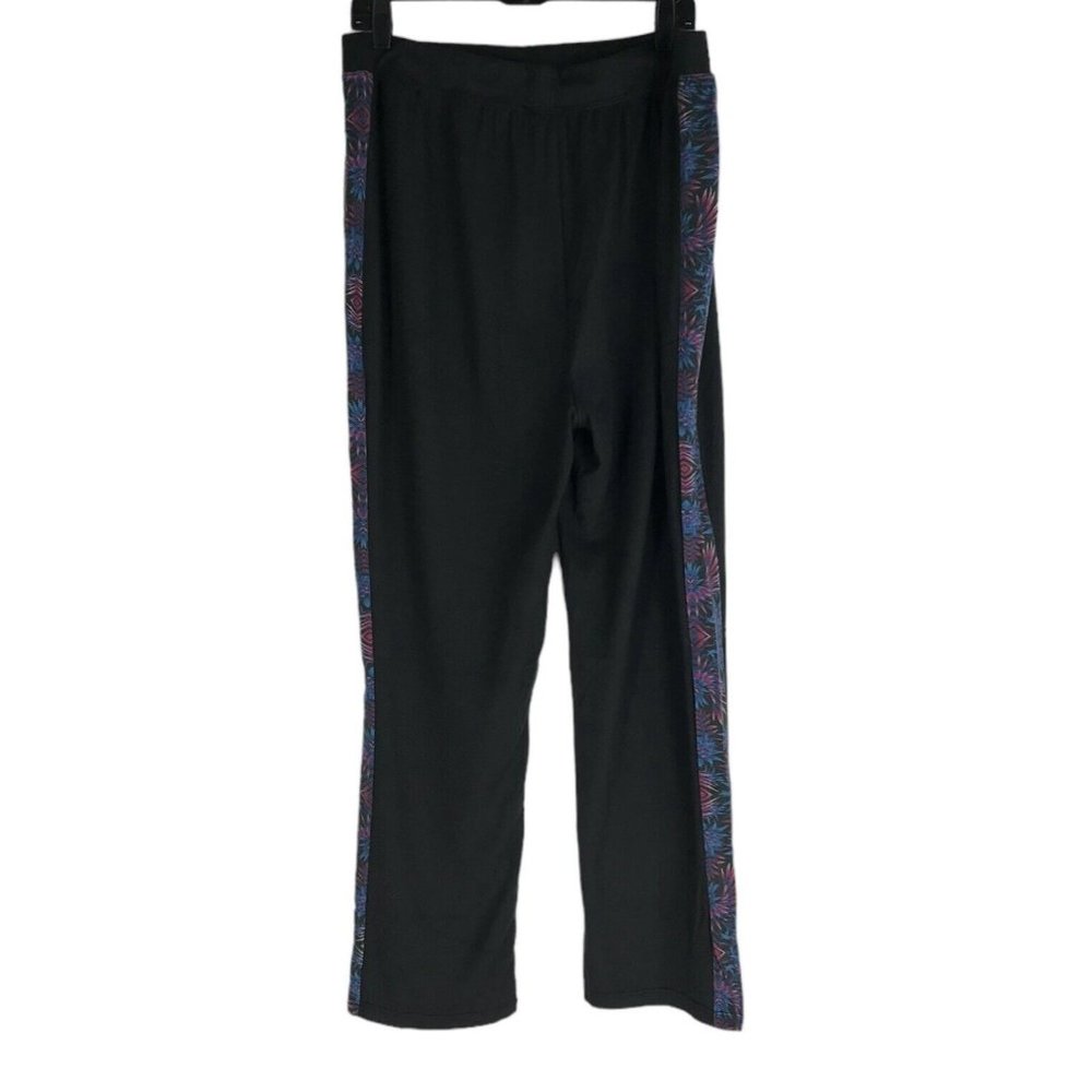 Retreat Rhonda Shear Lounge Pants‎ Womens Size 1X Black Stretch